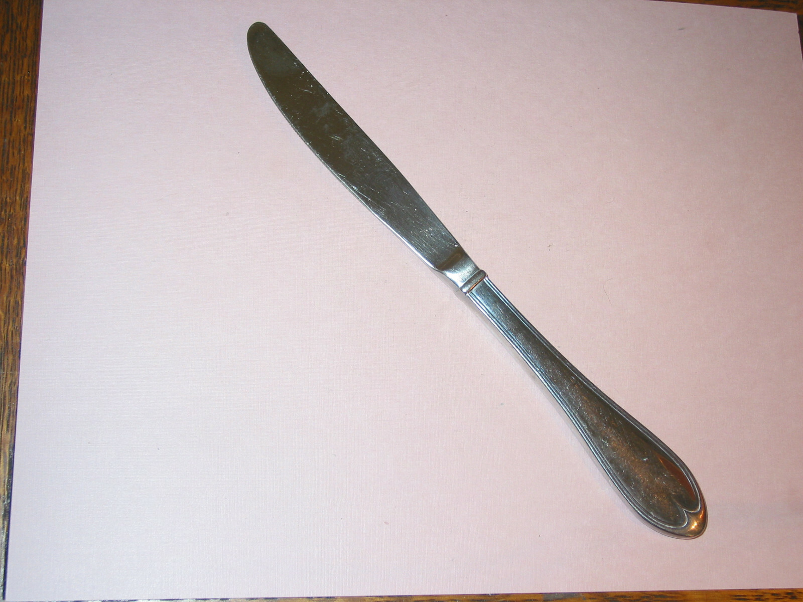 OVEL THREAD By REED & BARTON Stainless Dinner Knife