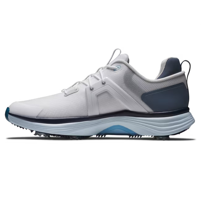 FootJoy HyperFlex Men Golf Shoe - Authentic (US Size: 9-9.5, White/Slate)