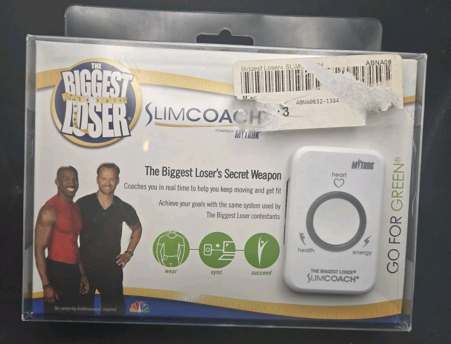 THE BIGGEST LOSER  SLIMCOACH  MY TRAK WHITE NEW SEALED