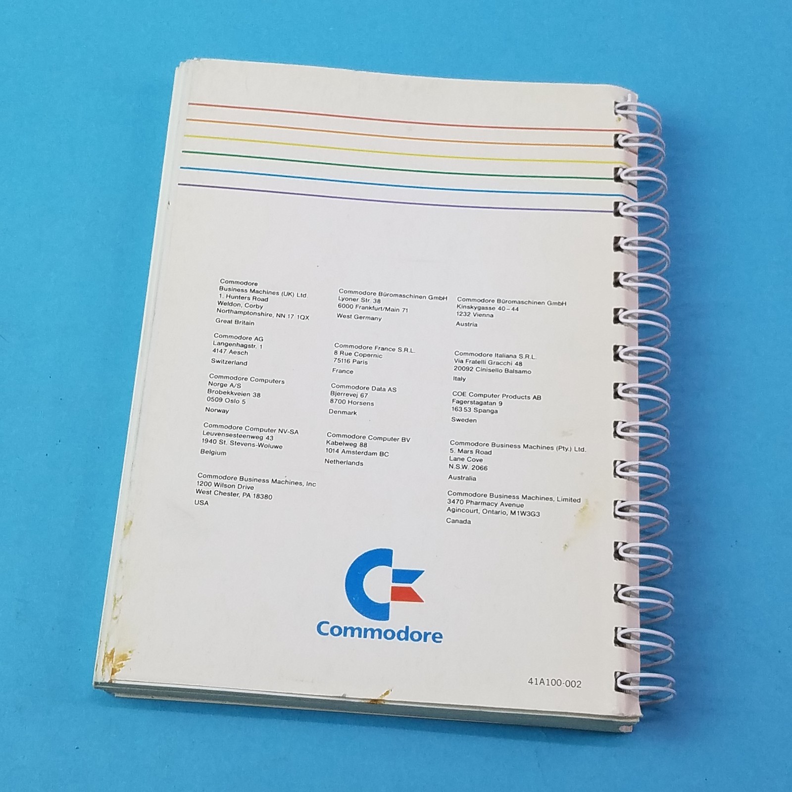 Amiga Basic Book - Vintage Amiga Booklet - Amiga Manual