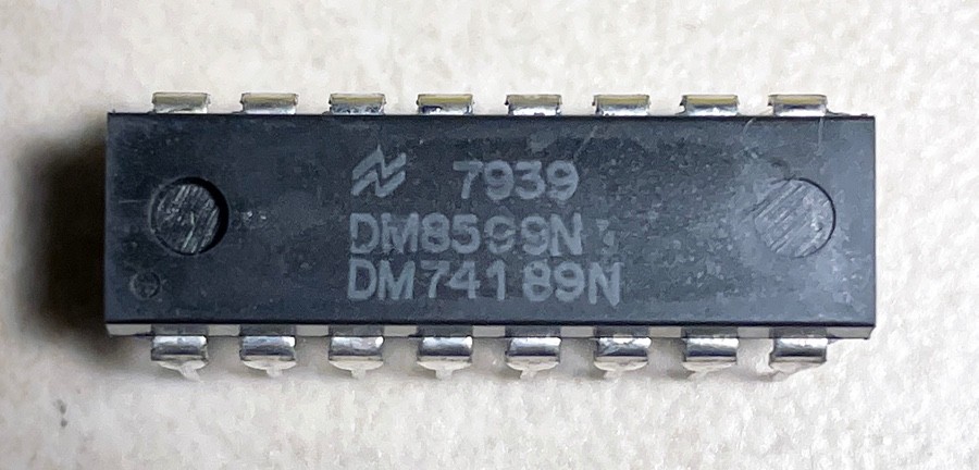 National DM74189N 74189 16 X 4 RAM - NOS