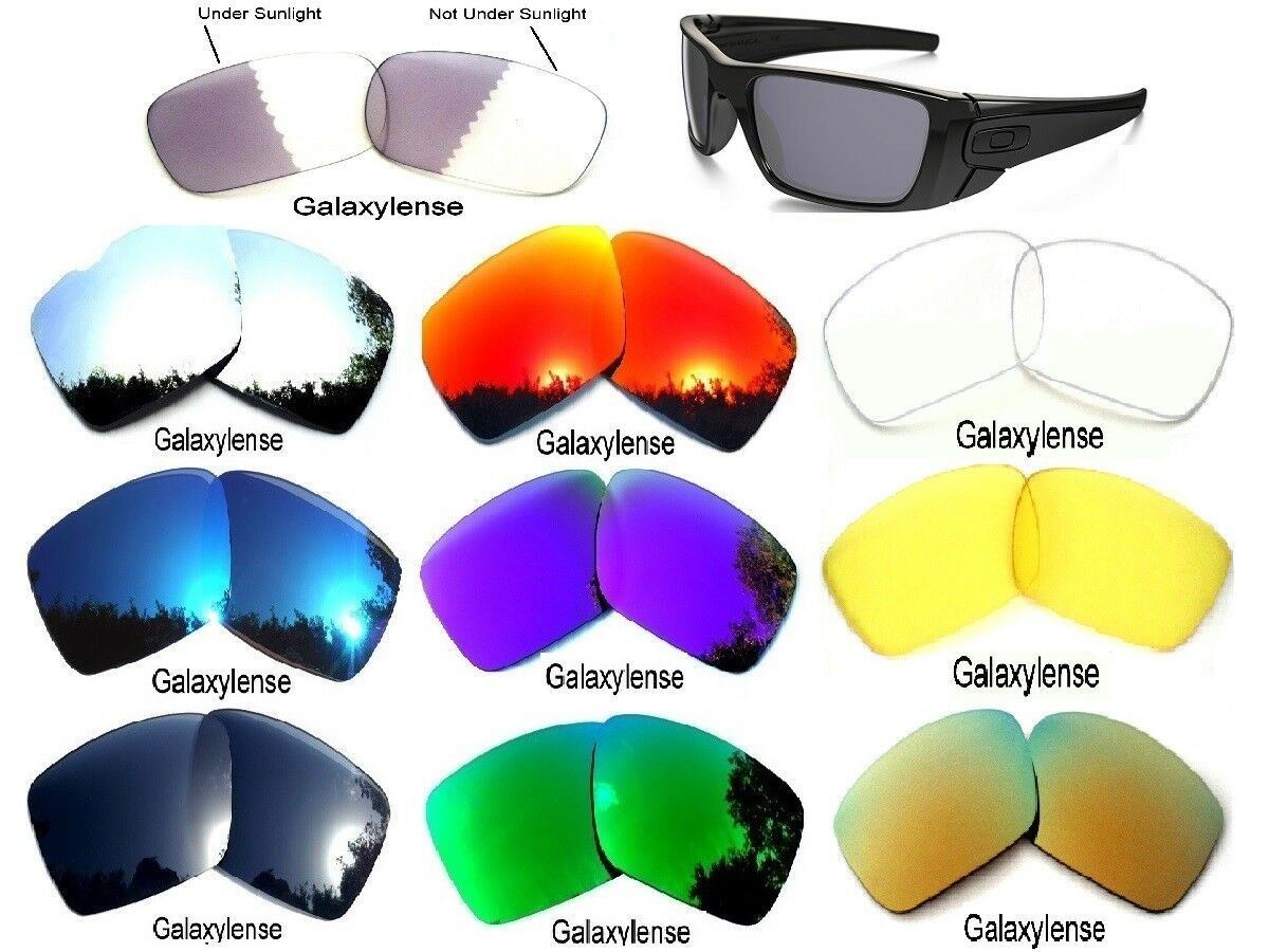 Galaxy Replacement Lens For Oakley Fuel Cell Sunglasses Multi-Color Selection