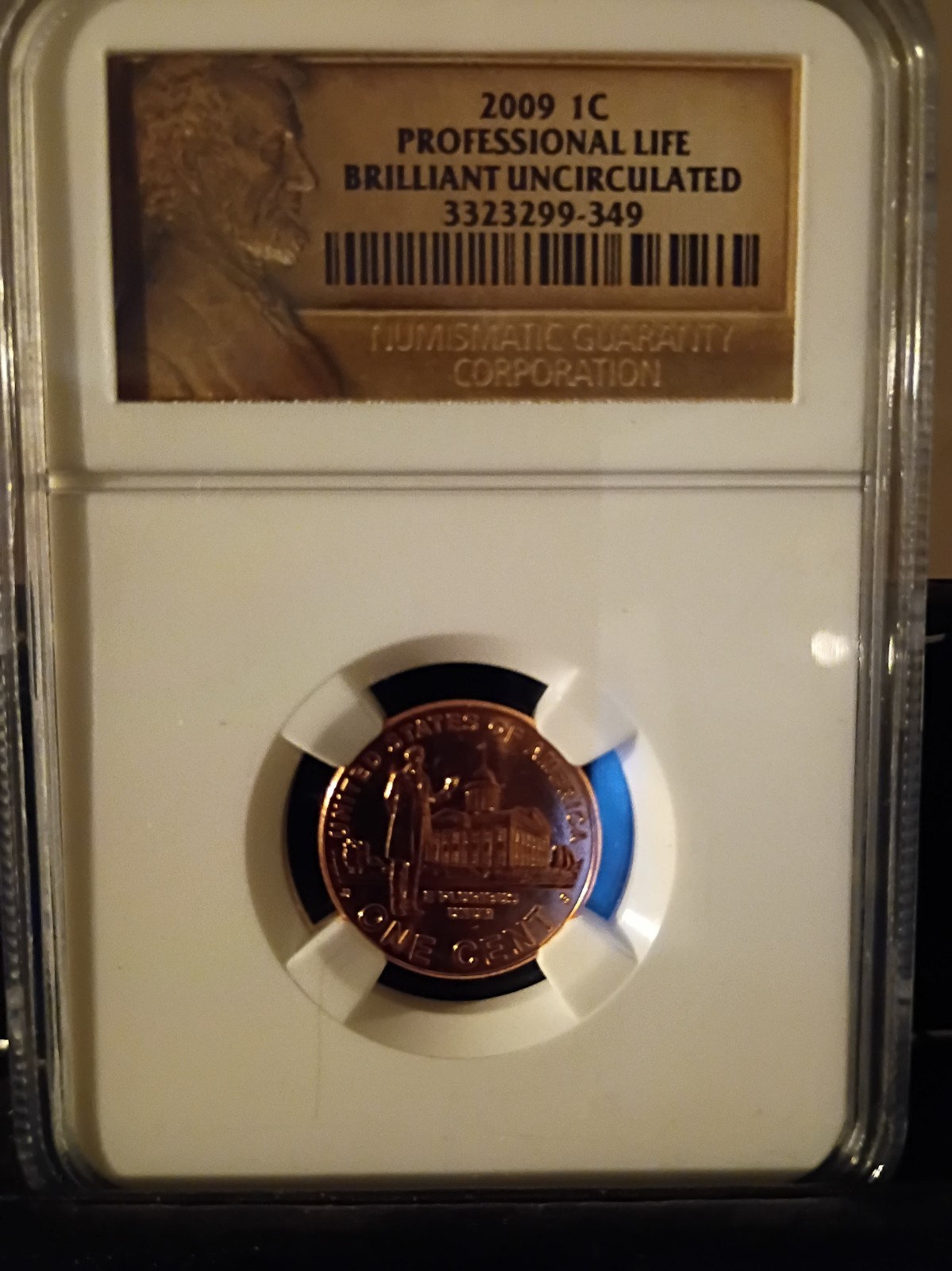 2009 P Lincoln Presidency 1C Commemorative Issue Brilliant Uncirculated