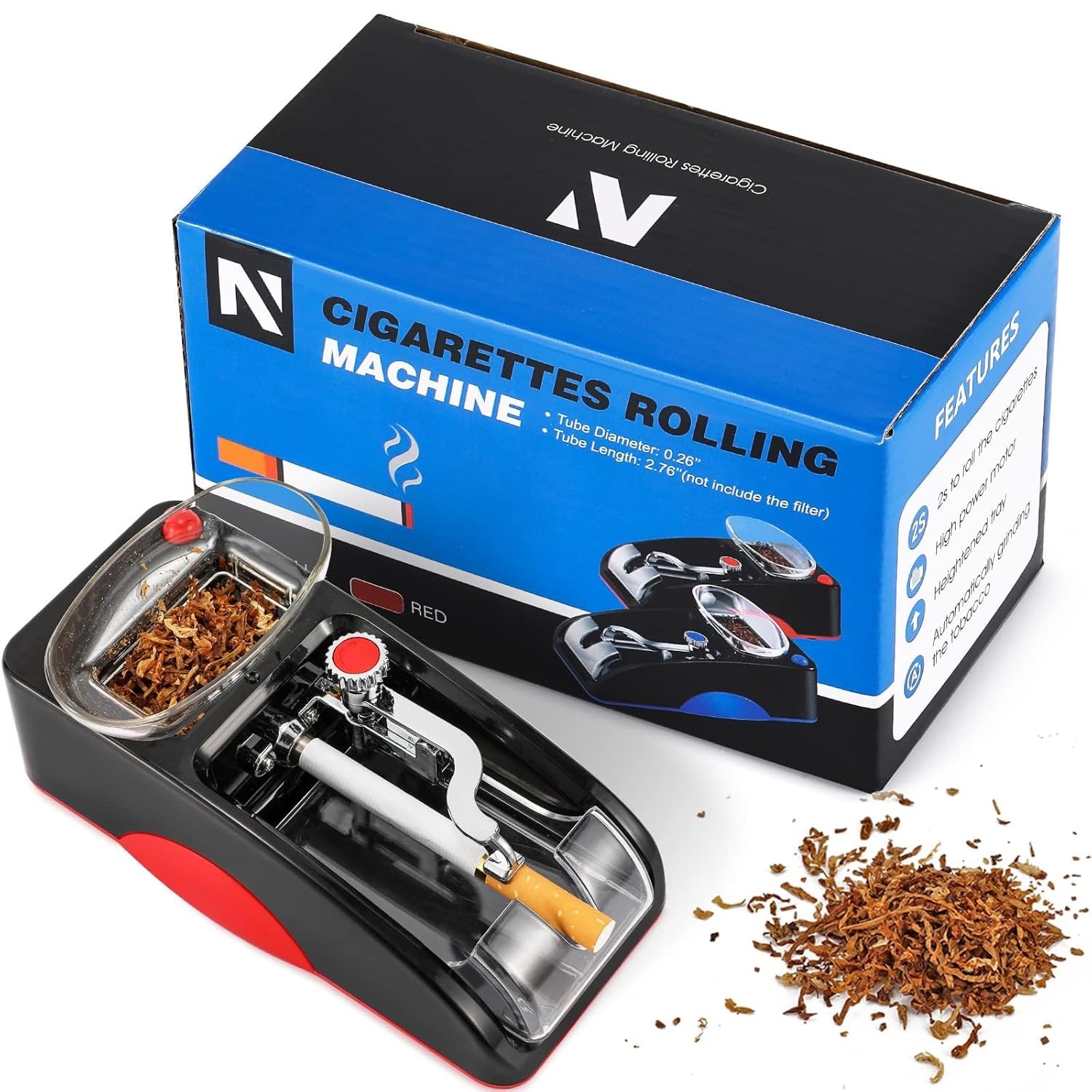 NEWTRY Rolling Machine Electric Automatic Injector Mini Roller Maker DIY Tool (R