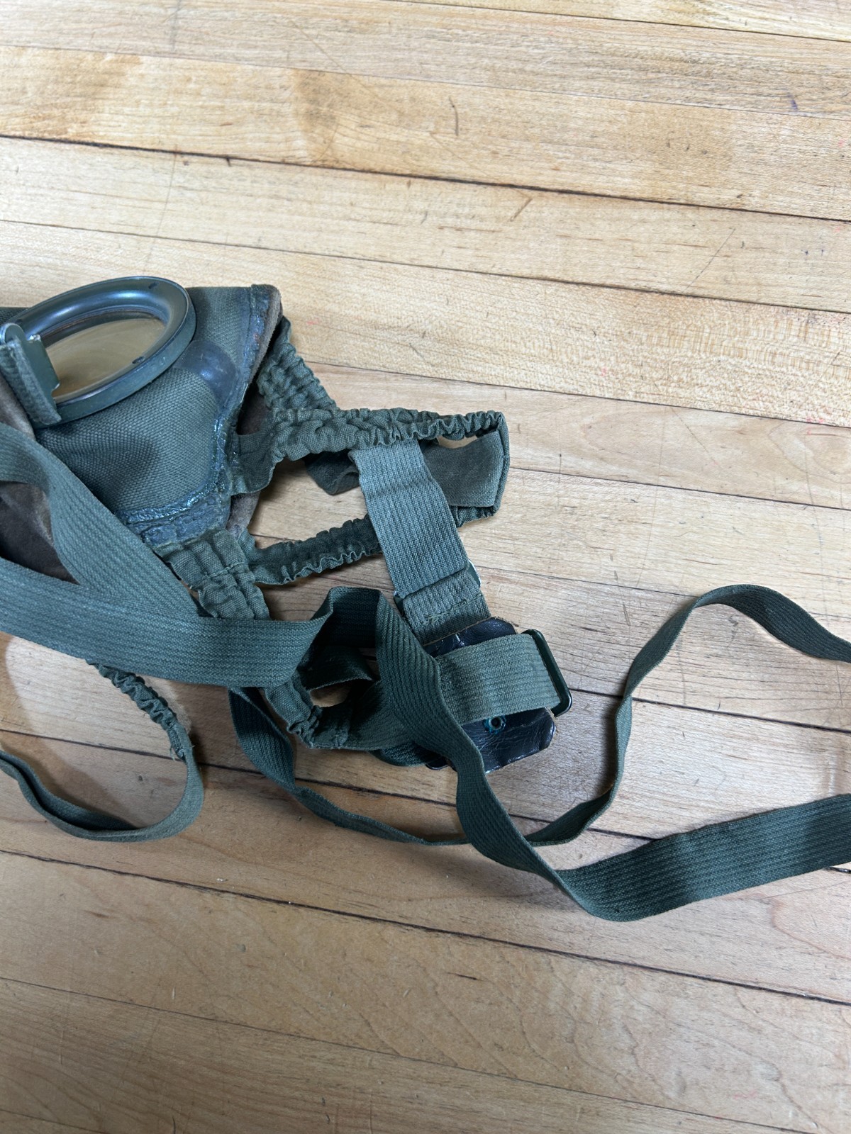 Original WWII German Gas Mask With Canister Can World War 2 Estate Find Surplus