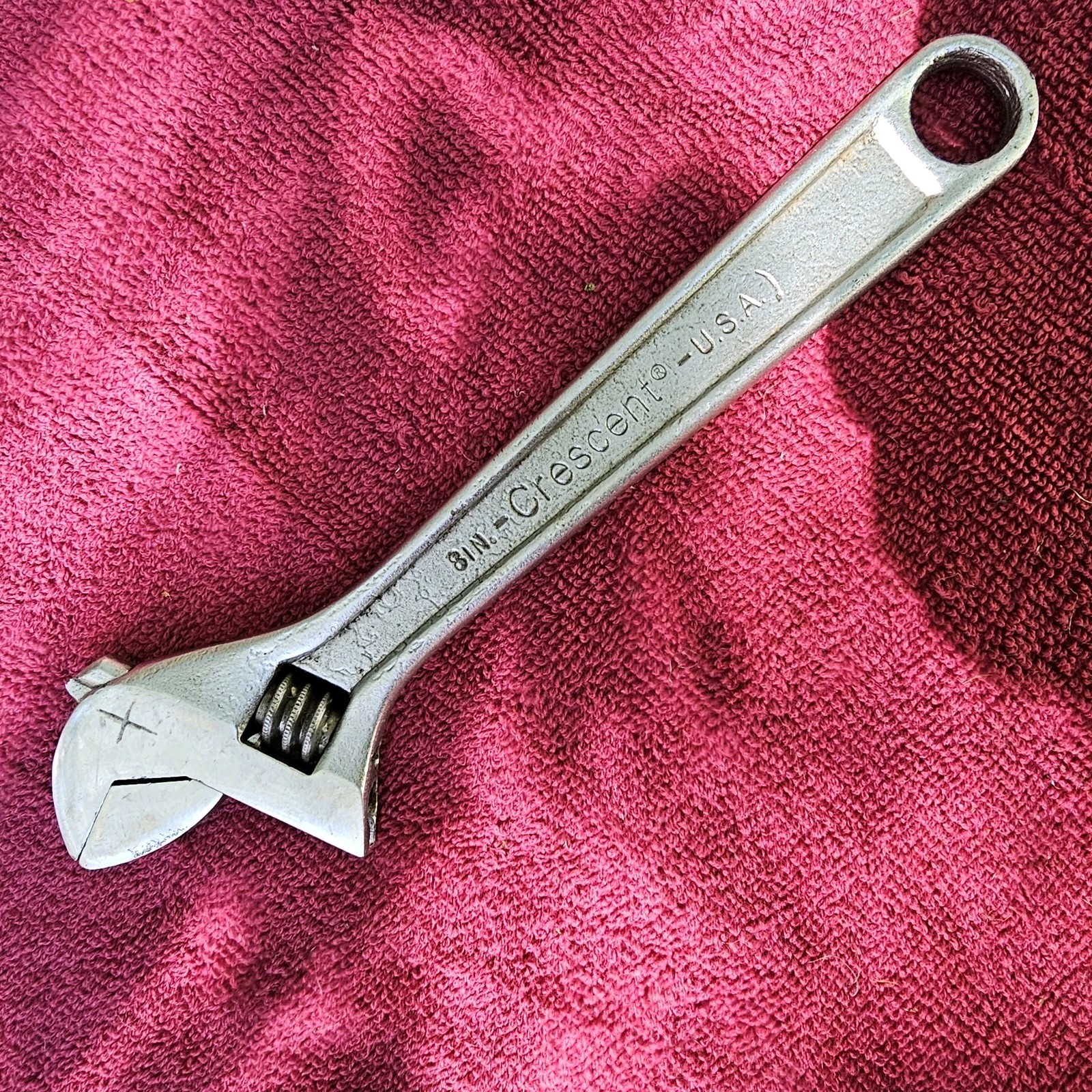 Crescent Crestoloy 8” Adjustable Wrench Made in USA. #3