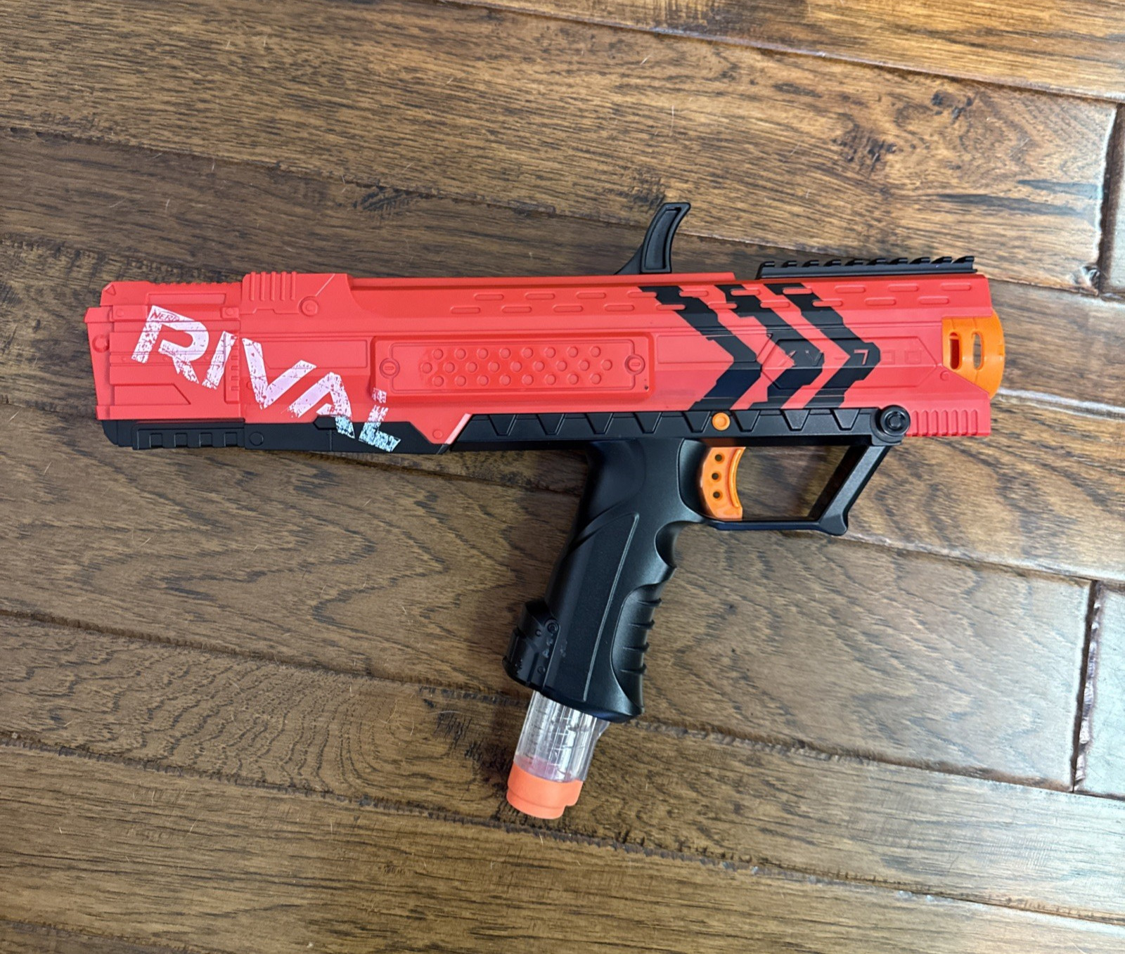 NERF Rival XV-700 Blaster - red, with magazine, no ammo, tested and works