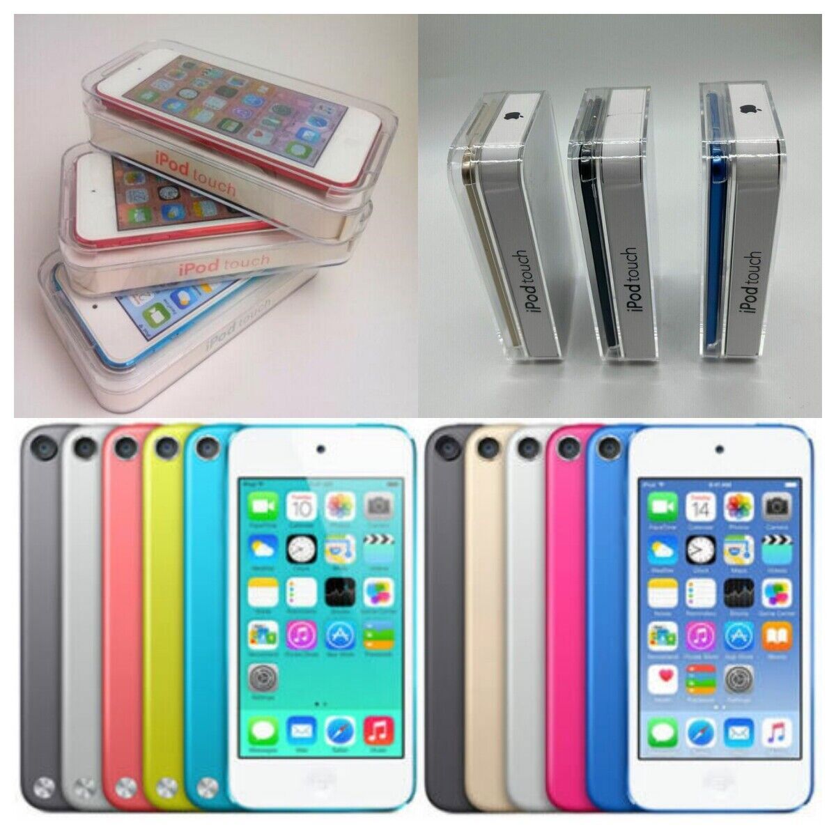 ✅New Apple iPod Touch 5th 6th 7th gen 16/32/64/128GB All Colors Sealed Box lot