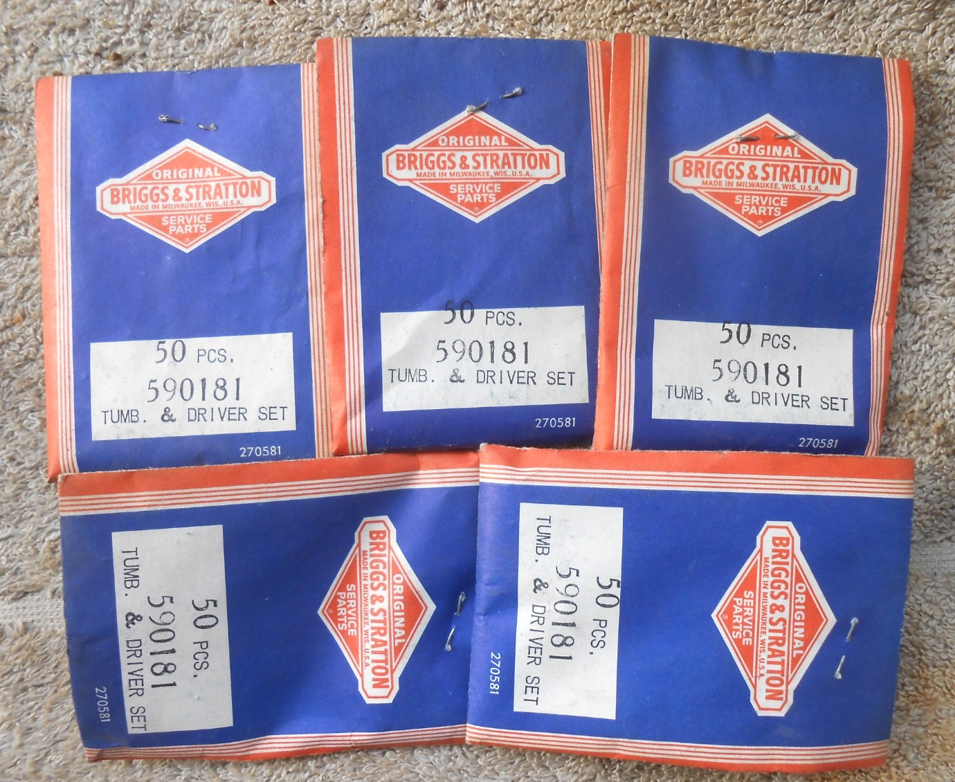 5 bag  of Pins   Locksmith