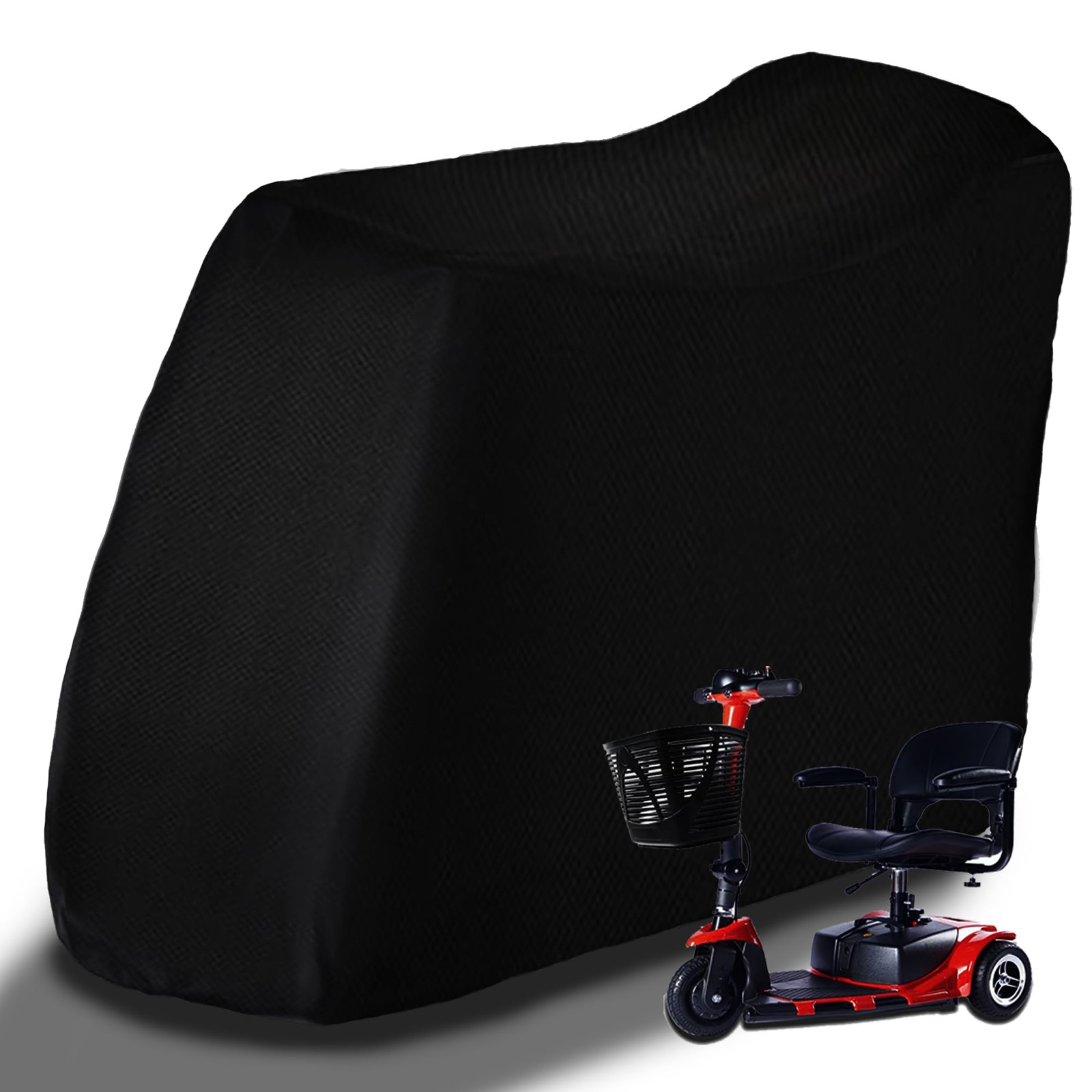 Mobility Scooter Cover, Waterproof, Windproof, Protects from Dust, Snow, Sun,...