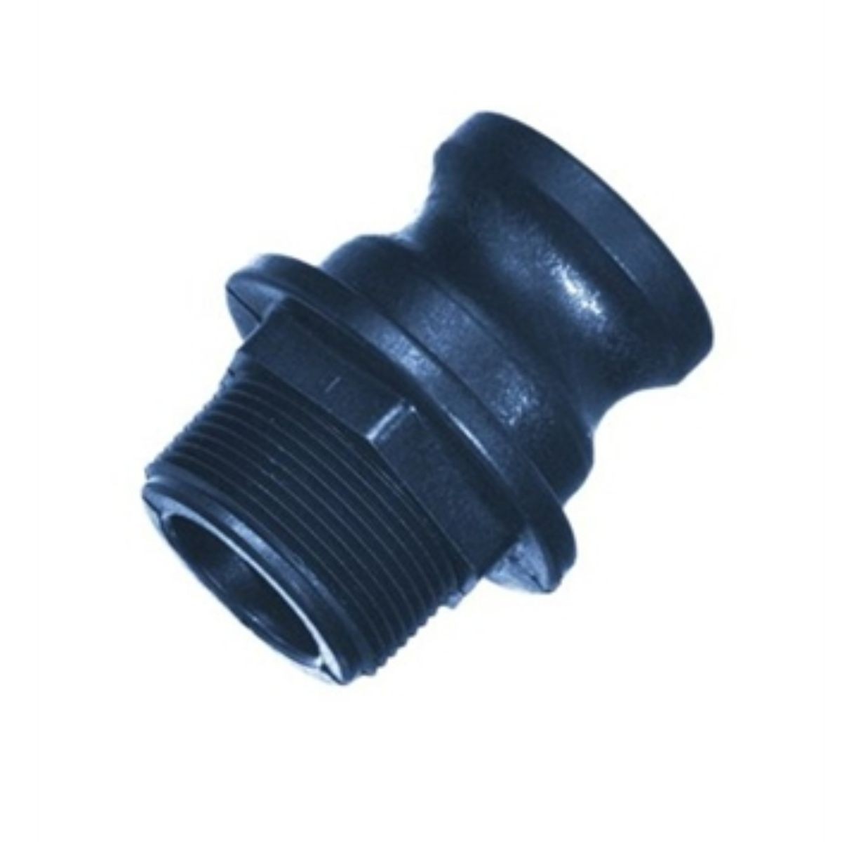1.25" Poly Cam Male Adapter - Male NPT USA MADE 125F Farmer Bob's Parts