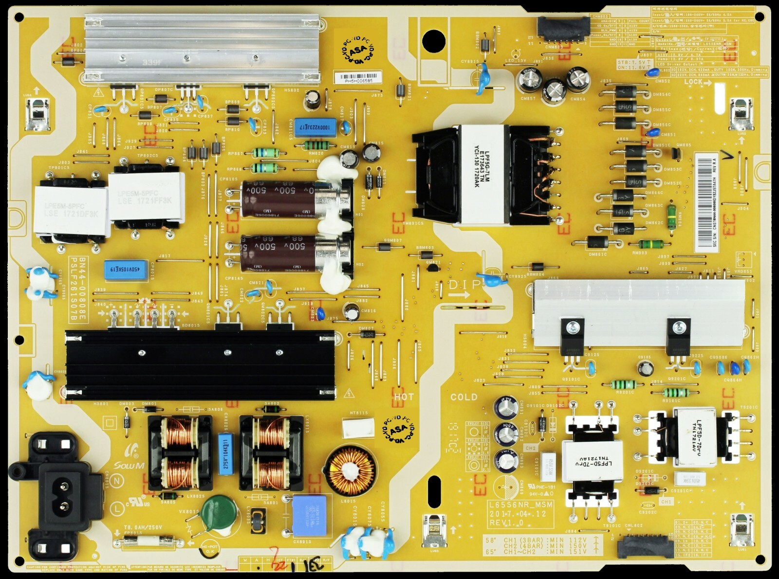 BN44-00808E SAMSUNG POWER BOARD BN44-00808E