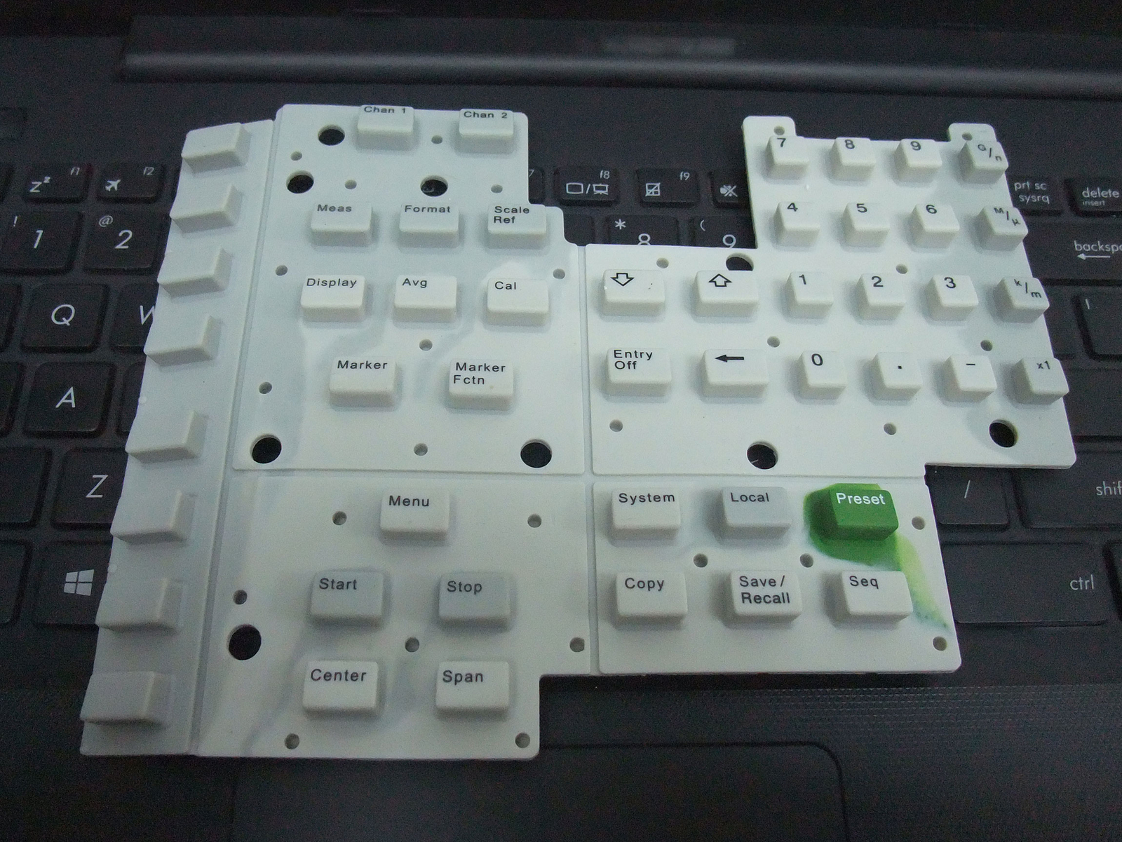 Press Keypad Accessory for HP Agilent 8753E Network Analyzer