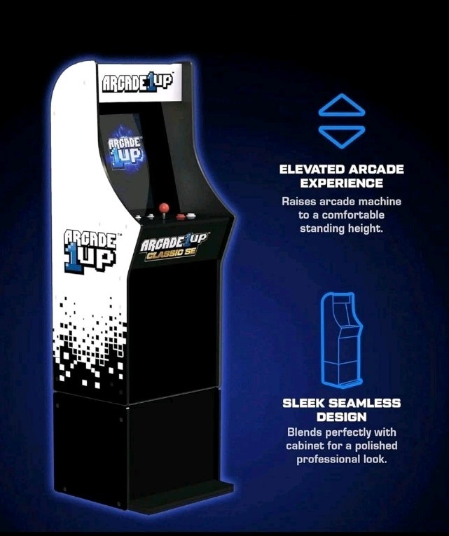 Arcade1Up Classic SE Arcade Machine Riser