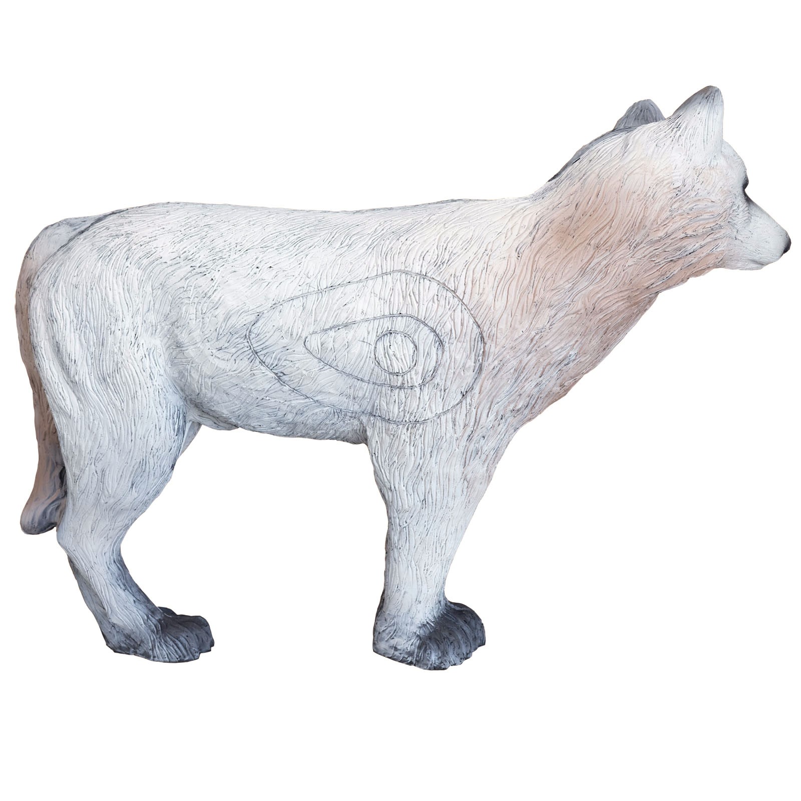 Leitold 3D Animal White Wolf Running