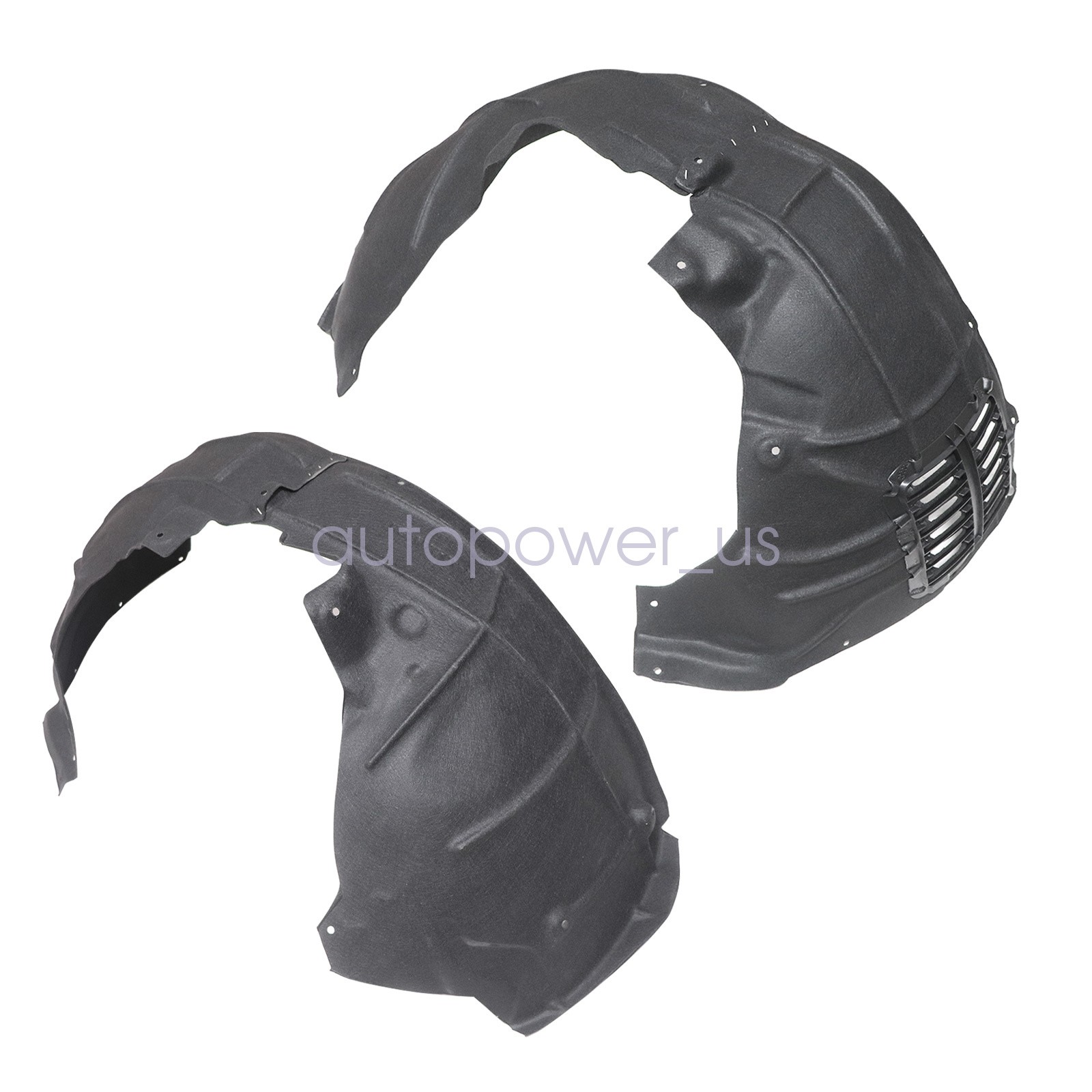 For Audi Q5 2018 2019-22 2023 2Pcs Front Left & Right Fender Liner Set Black New
