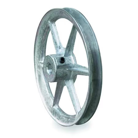 Congress Ca0600x100kw 1 In Fixed Bore 1 Groove Standard V-Belt Pulley 6 In Od