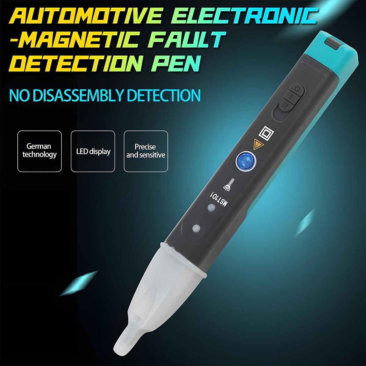 Ignition Coil Tester with LED Indicator & Buzzer | Handheld Fault Detector Tool