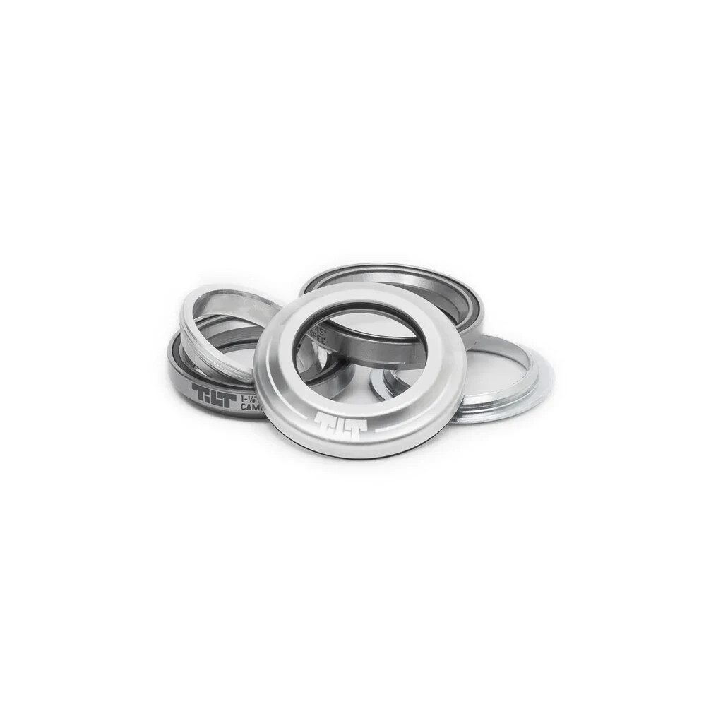 TILT INTEGRATED SEALED SCOOTER HEADSET - 1-1/8" - SILVER