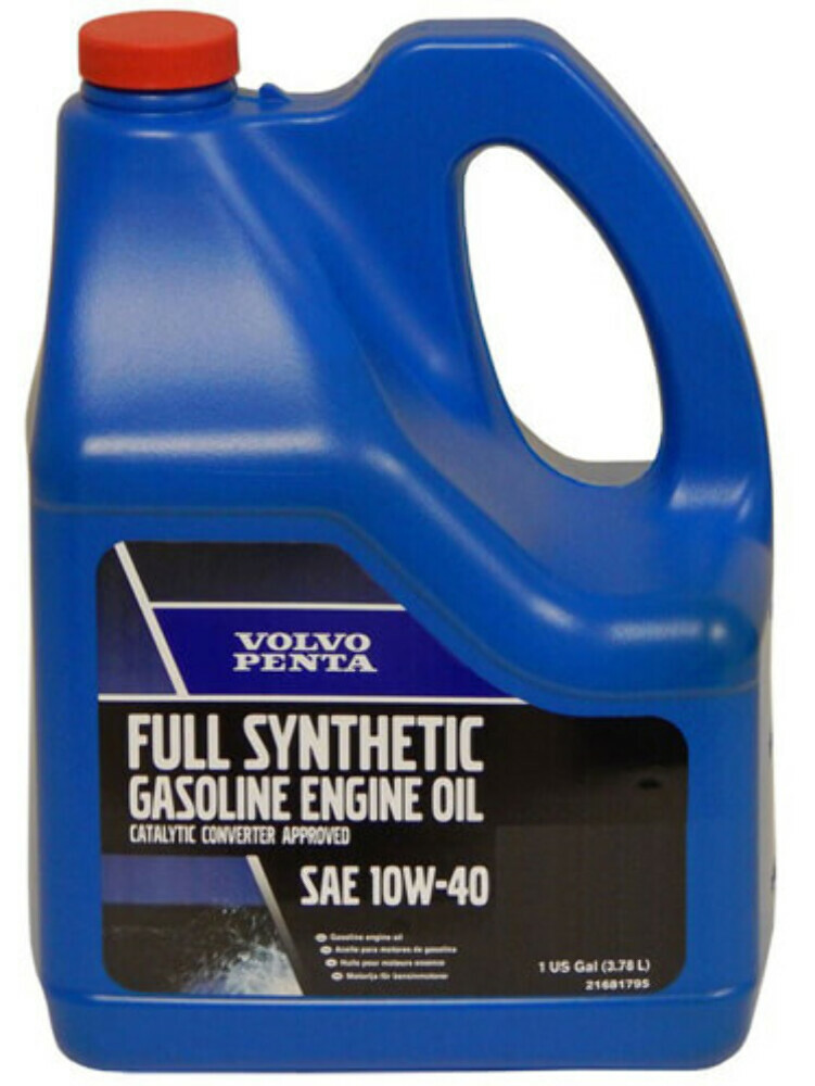 Volvo Penta 21681795 10W-40 Synthetic Engine Oil 1 Gallon