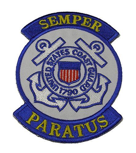 USCG COAST GUARD 1790 PATCH COASTIE SEMPER PARATUS MARITIME SECURITY DEFENSE