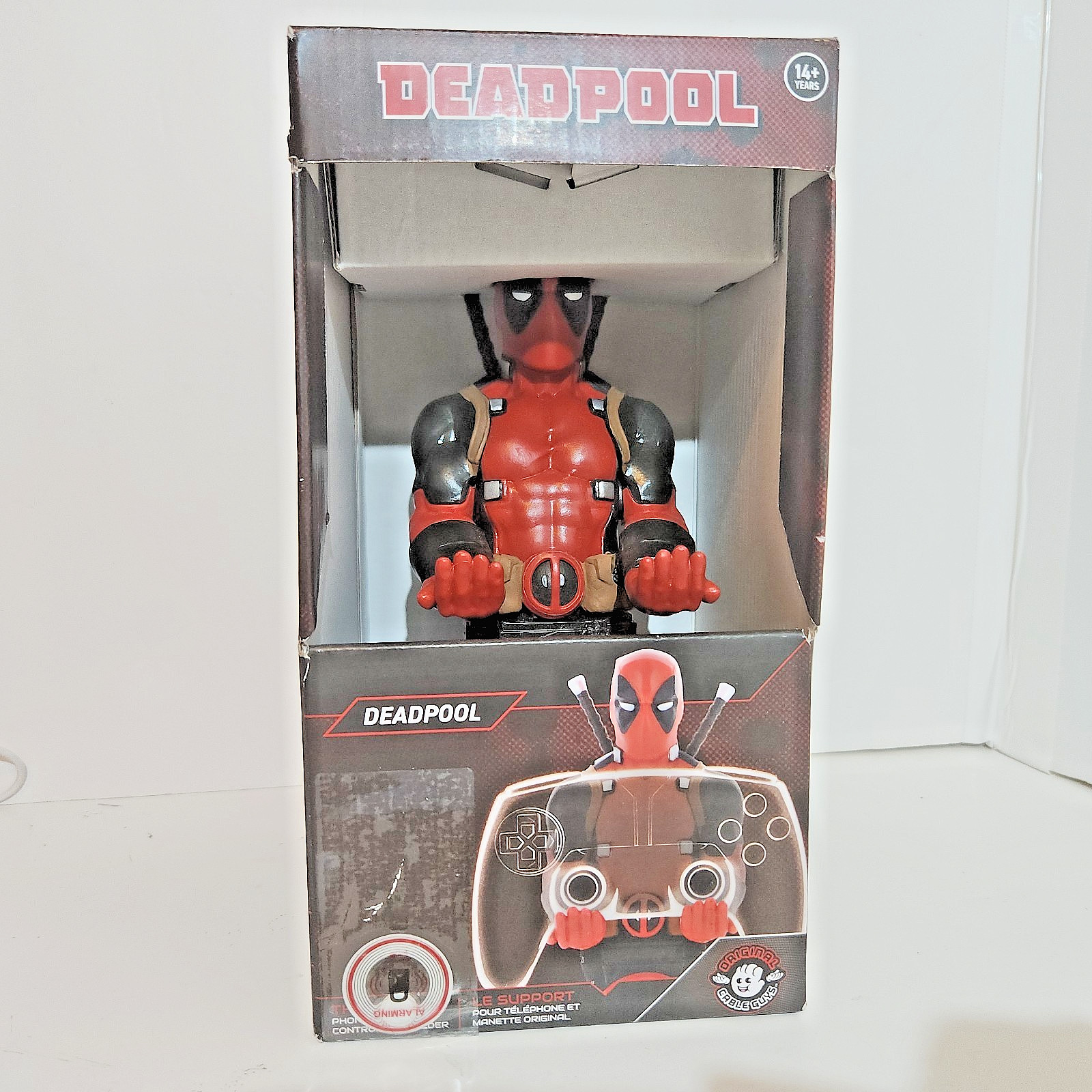 NEW Official Marvel Deadpool Cable Guys Controller Phone Holder Charging Stand
