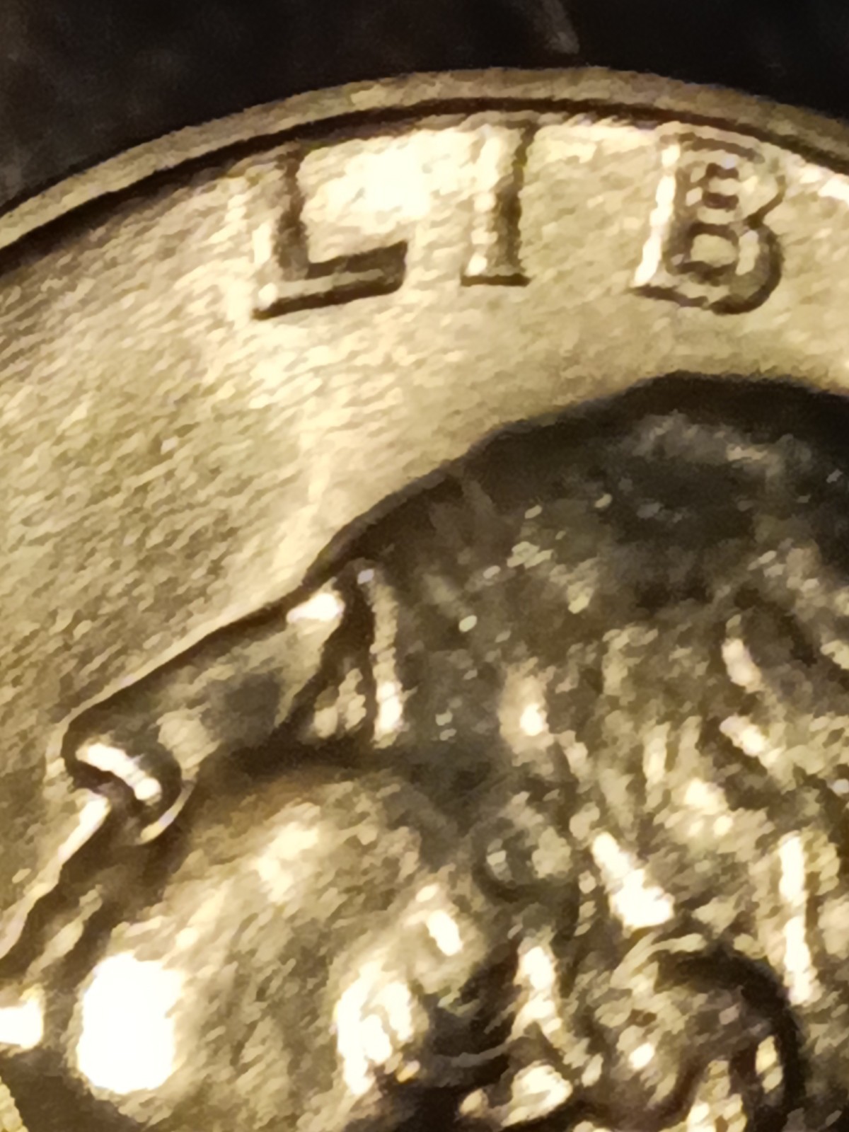 1943 Silver Washington Quarter - Double Die Obverse
