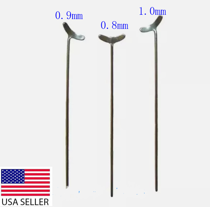 Dental Partial Stainless Steel Roach Clasp Y Clad Retainer (10 or 50 pcs/pack)