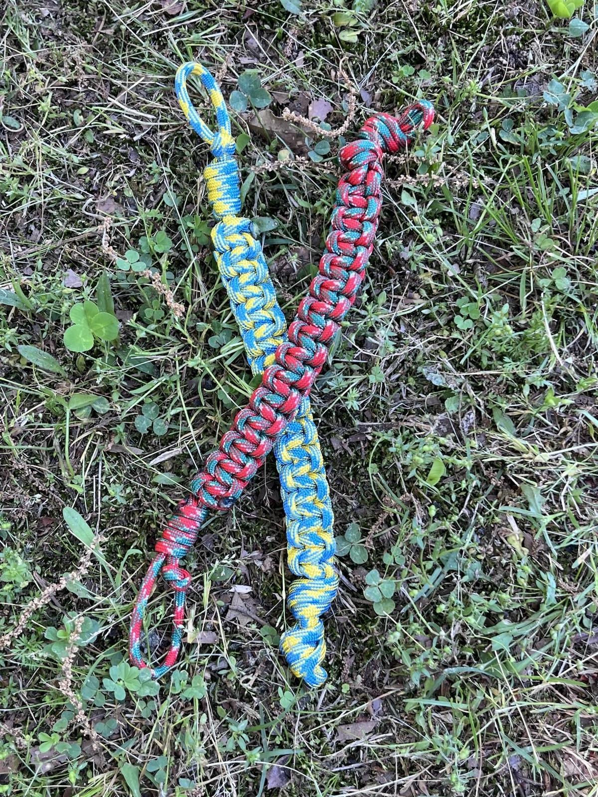 Paracord Bull rope Bell Strap