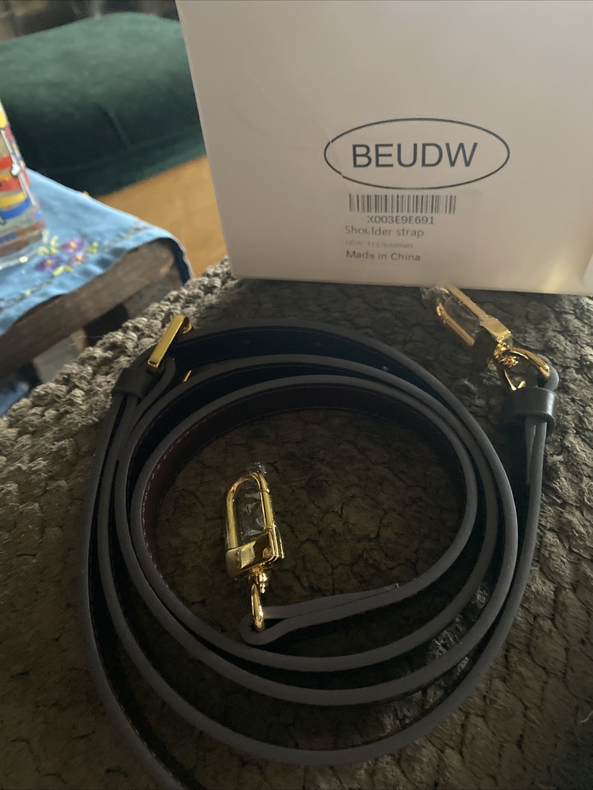Beudw Leather Adjustable Shoulder Strap New