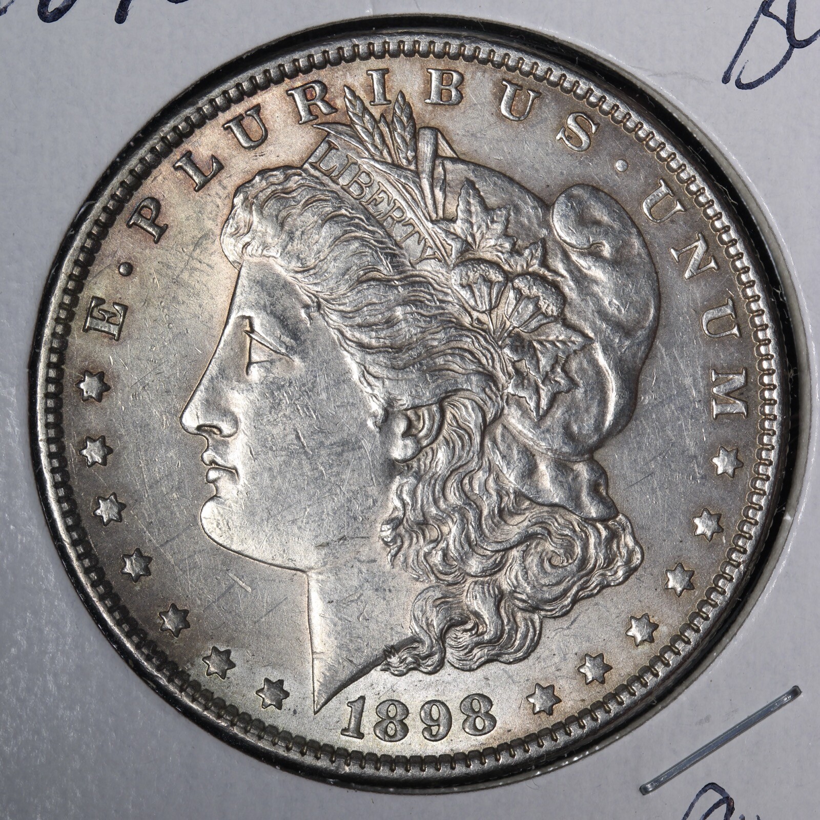 1898 Morgan Silver Dollar BU *UNCIRCULATED* MS E354 T