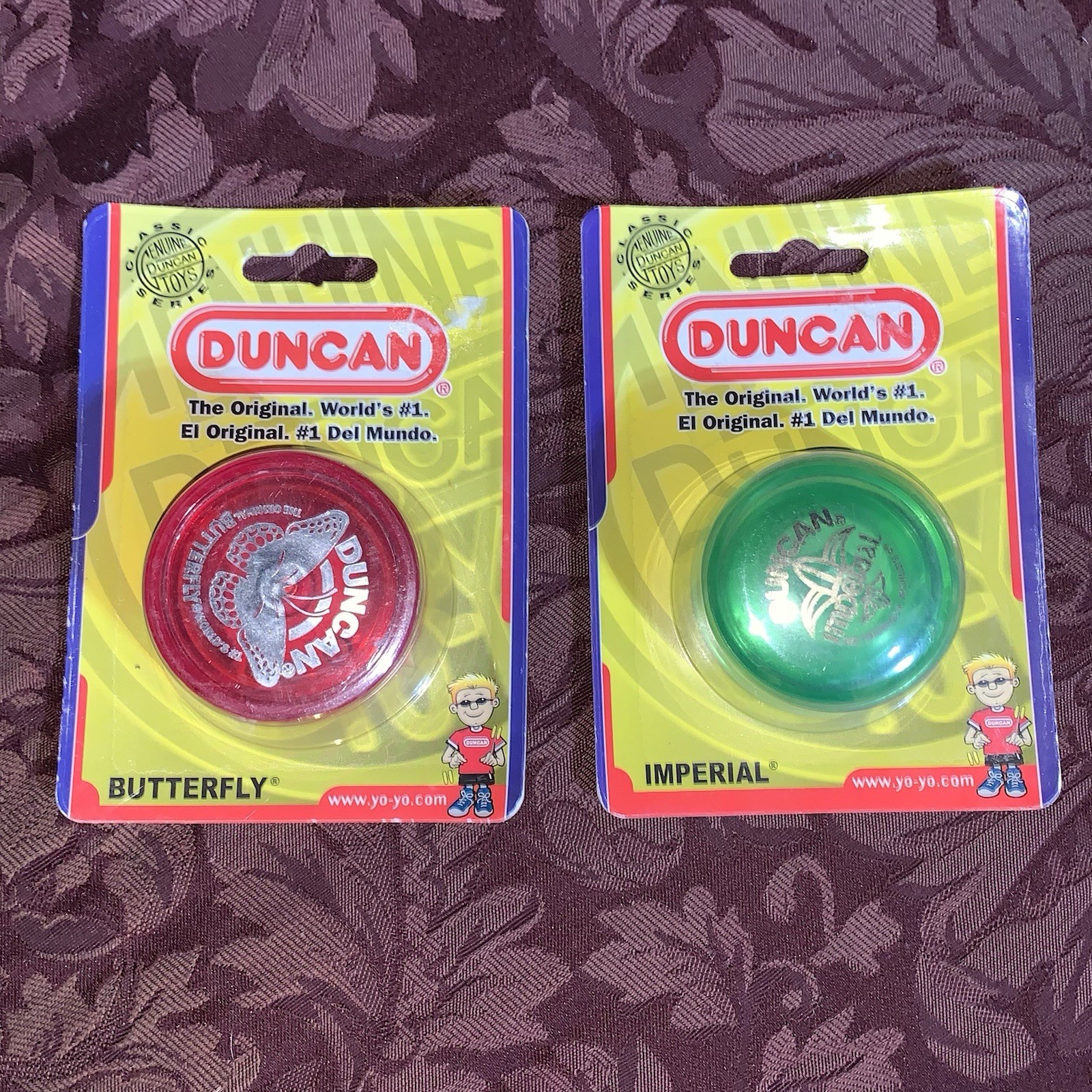 Duncan Yo-yos-(2)- Butterfly & Imperial (NEW)