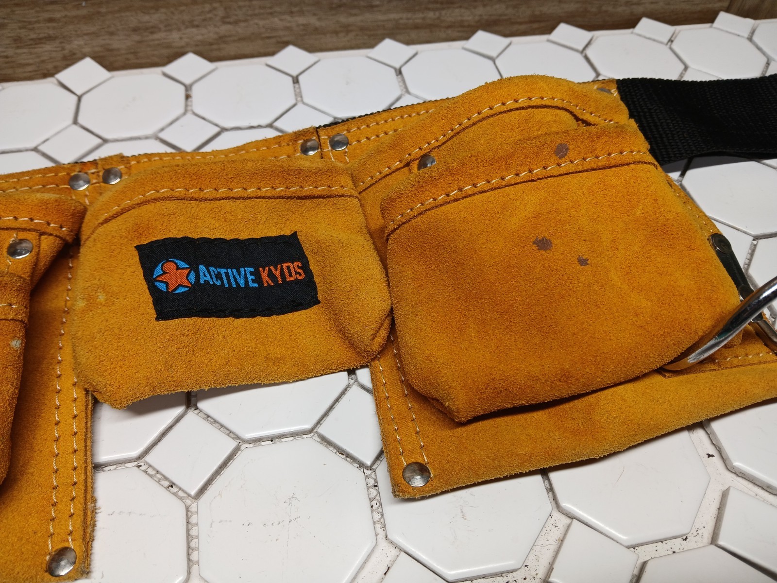 Tool Belt By Active Kyds Leather Adjustable