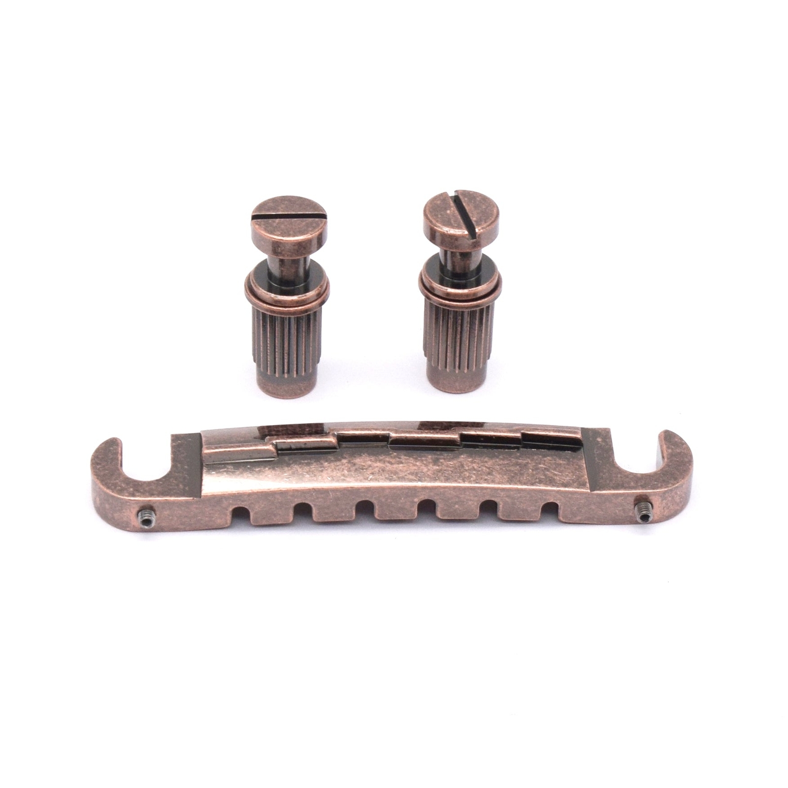 KD By AxLabs LP Junior Style Compensated Wrap-Around Bridge - Antique Bronze