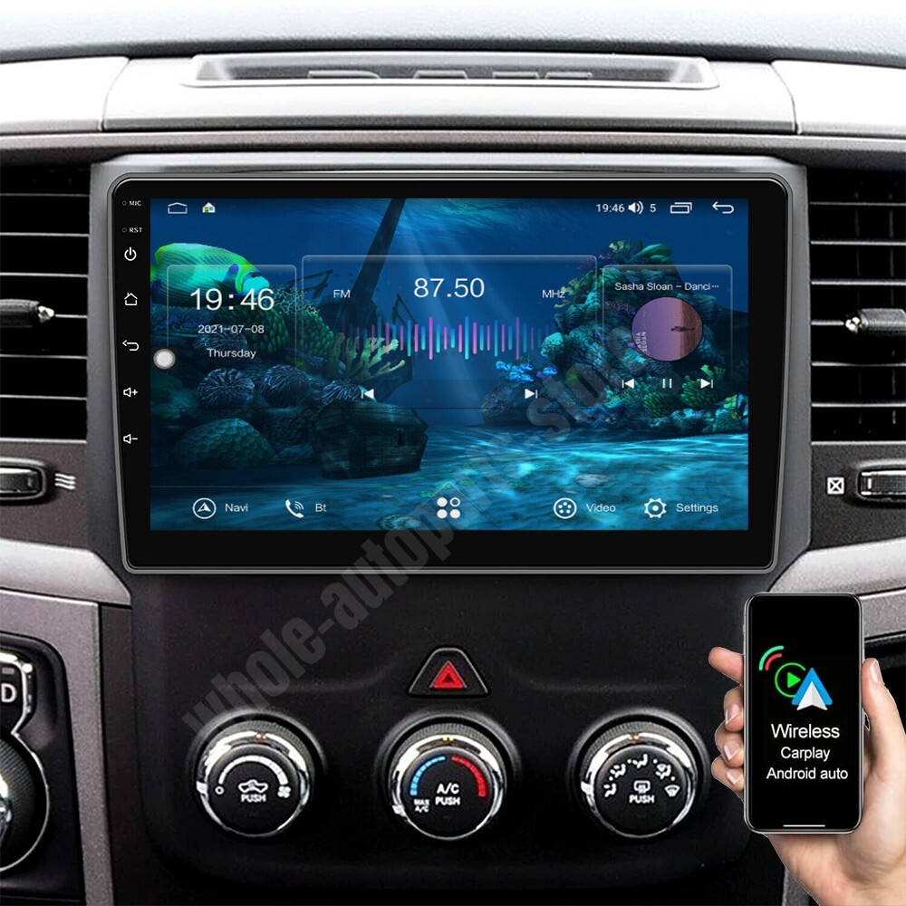 For 2014-2018 Dodge Ram 1500 2500 3500 Android 13 Carplay Car Stereo Radio GPS
