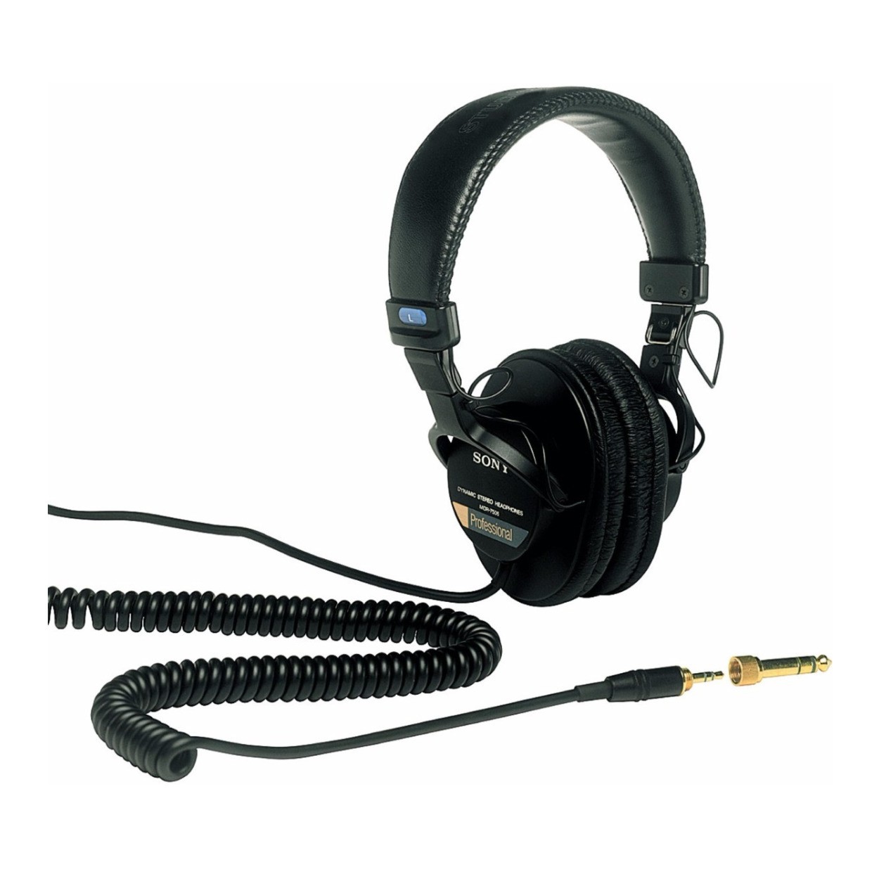 Sony MDR7506 Professional Large Diaphragm Headphone Bundle Case