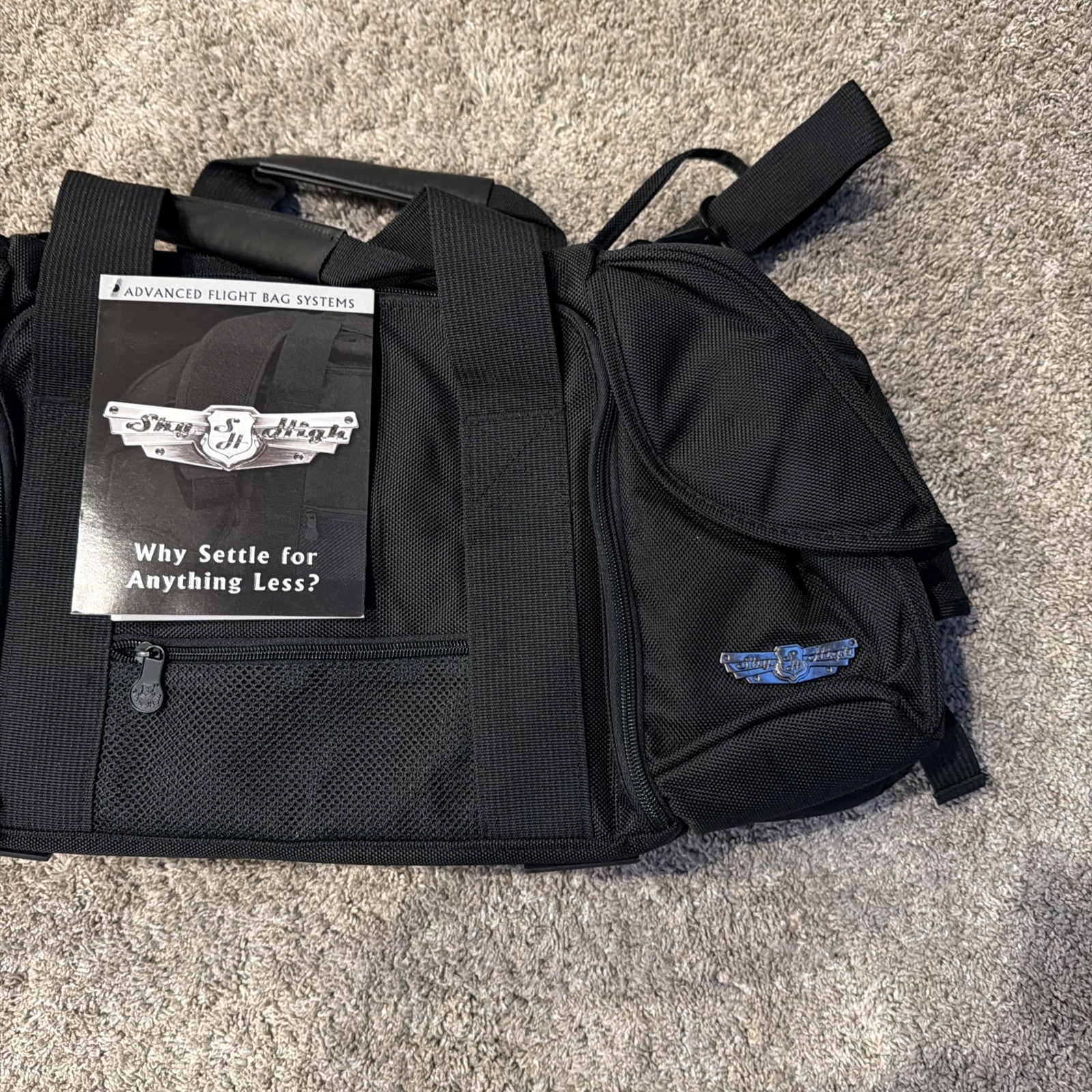 SKY HIGH GEAR Gemini Duffel Bag for Pilots ~