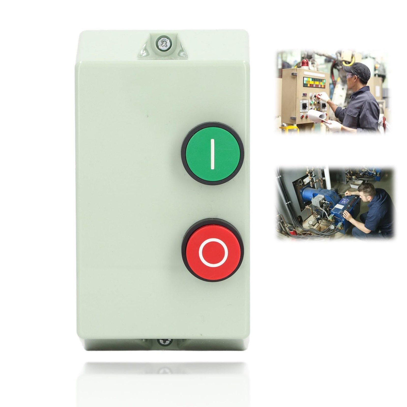 Magnetic Starter, LE1D09M7 Magnetic Motor Starter Control IP55 Single Phase 2...