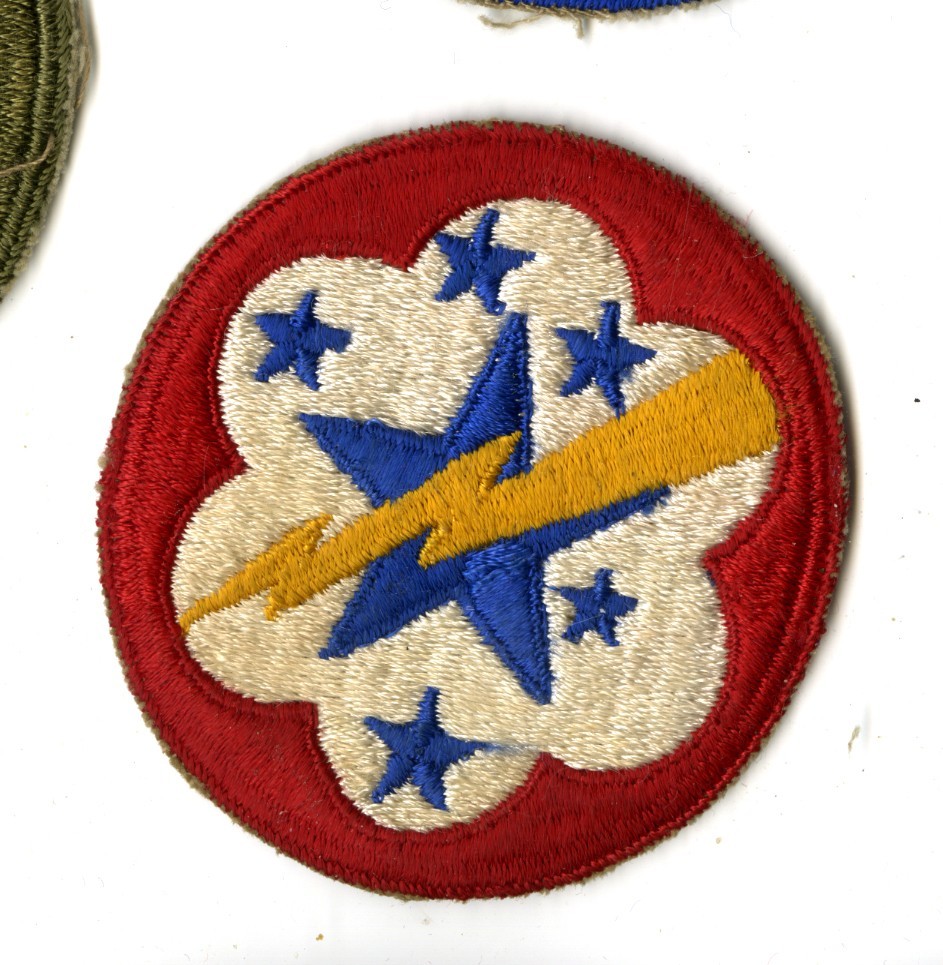 Western Pacific Forces White Back Patch WWII Original