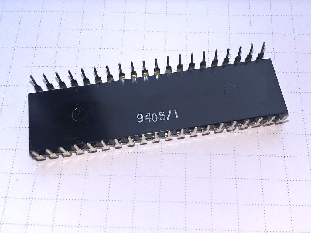 Philips MAB2650A (Signetics 2650A) 8-bit microprocessor 1.25MHz DIP40 Vintage