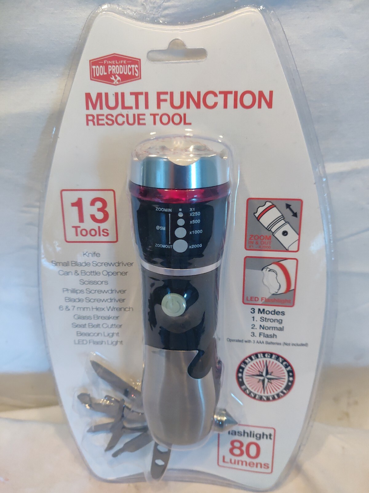 Fine Life Tool Products Multi Function Rescue Tool - New