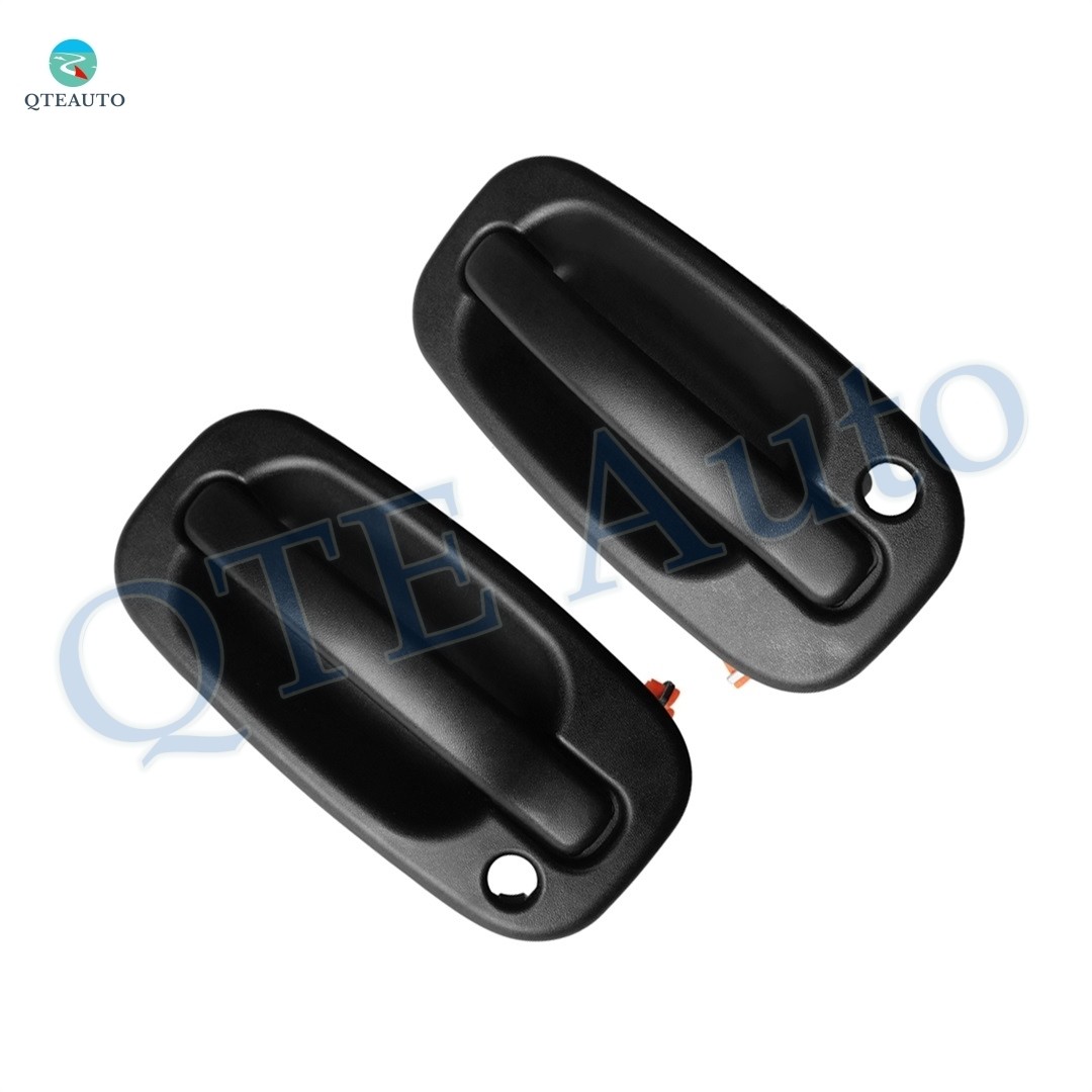 Pair of 2 Front Exterior Door Handle For 1999-2007 Chevrolet Silverado 1500