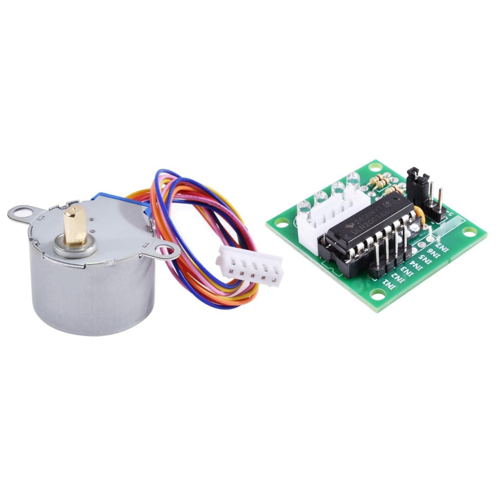28BYJ-48 5V Stepper Motor + ULN2003 Driver Board 4 Phase For Arduino Robot