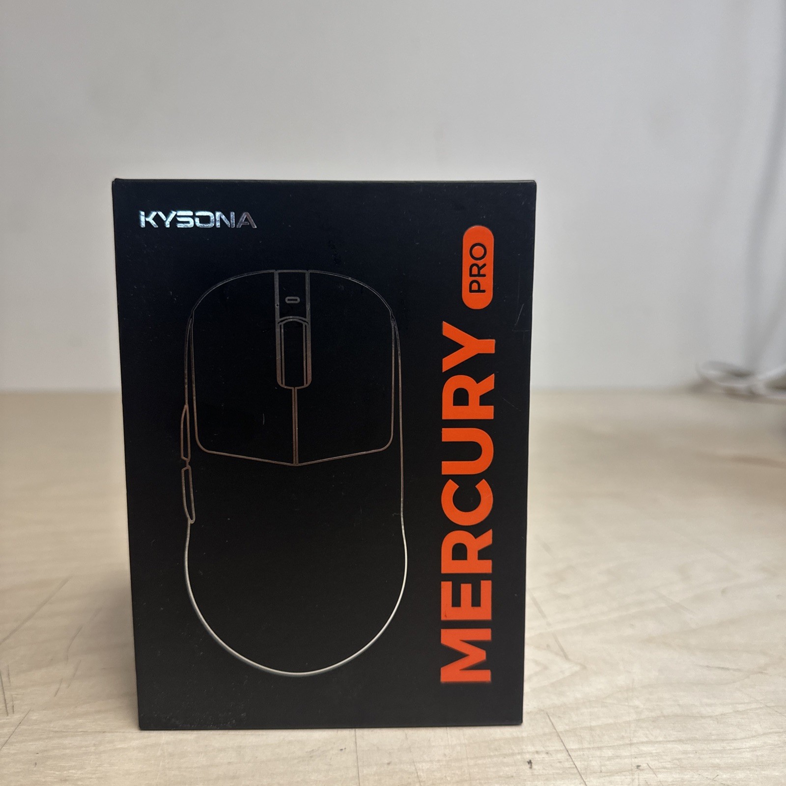 Kysona Mercury Pro Gaming Mouse 26000 DPI Wired/2.4GHz/Bluetooth Black
