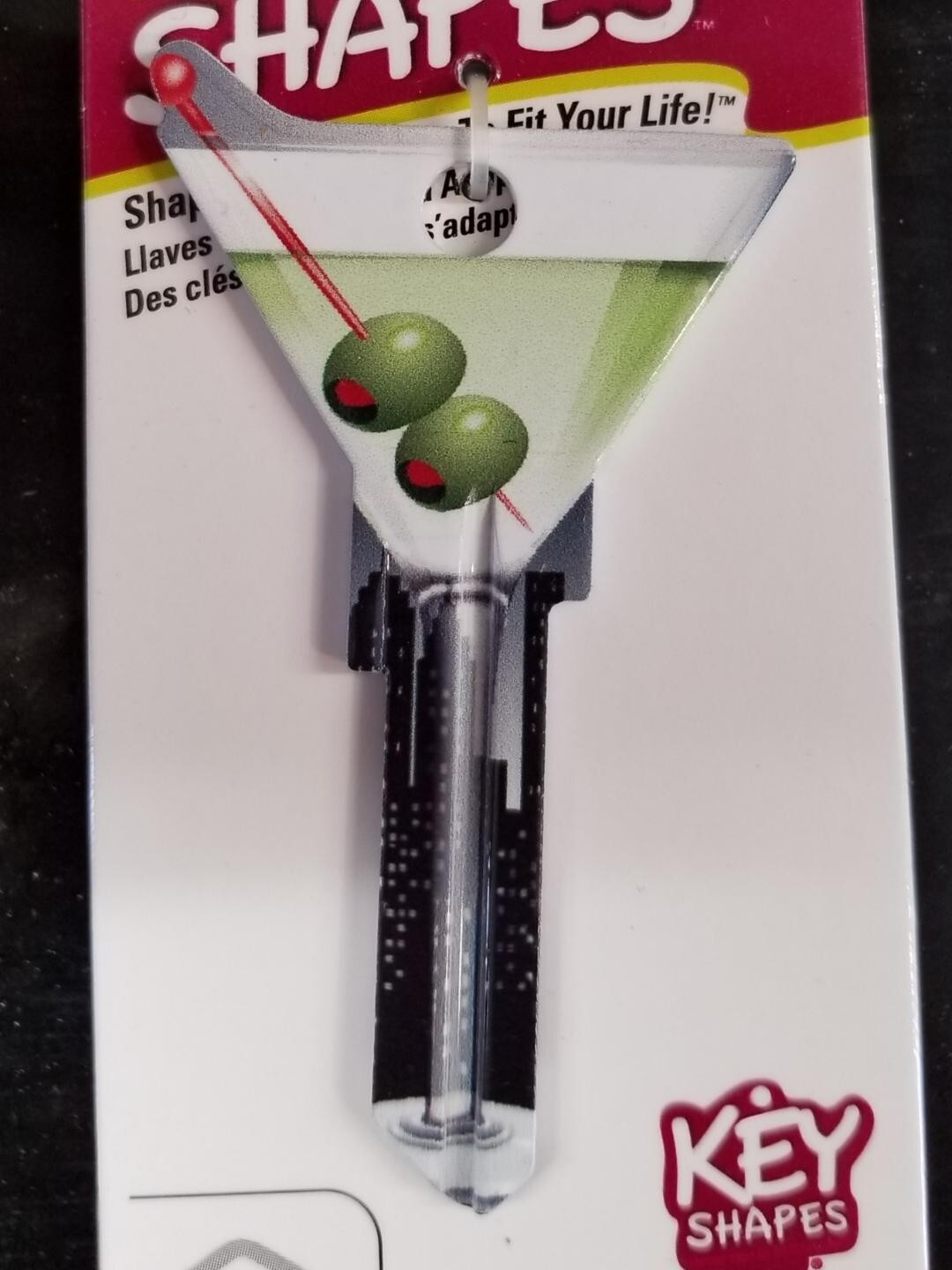 MARTINI GLASS SHAPED KWIKSET KW1/KW10 KEYBLANK - READ DETAILS BELOW