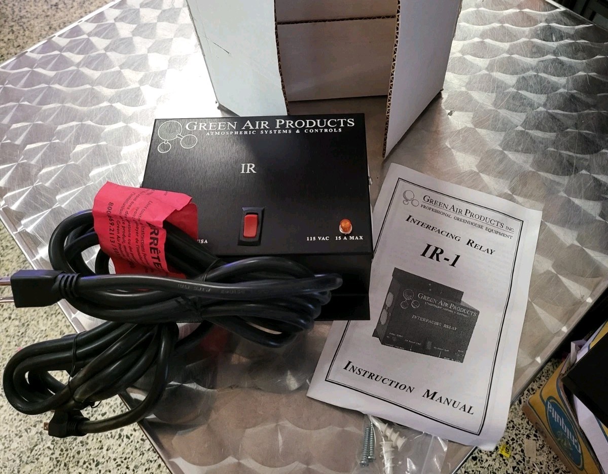Green Air Products Interfacing RELAY MODEL IR-1 NEW OPEN BOX