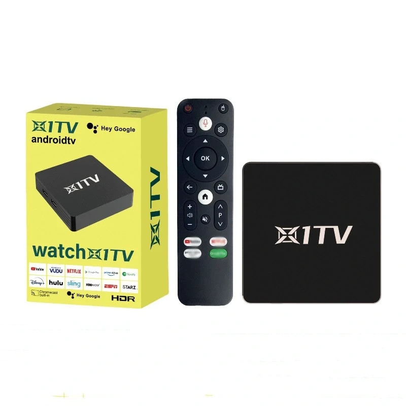 X1TV Smart Android TV Box Android 14 2GB 16GB 2.4&5G WIFI 8K Media Player TV Box