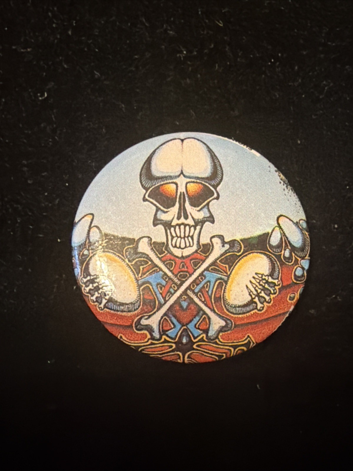 Grateful Dead Button Pin - Vintage - Aoxomoxoa