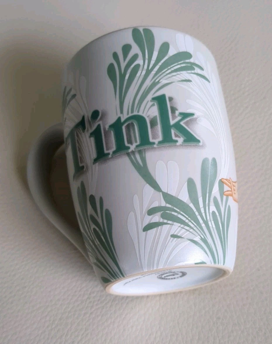 Authentic Disney Store Tink (Tinkerbell Peter Pan) Ceramic Mug