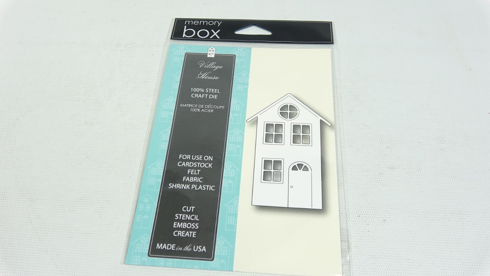 2014 Memory Box Metal Die Village House 98594